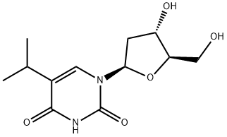 5-Isopropyl-2'-deoxyuridine (IP5dU) Struktur