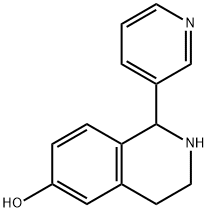 6-Isoquinolinol,1,2,3,4-tetrahydro-1-(3-pyridinyl)-(9CI) Struktur