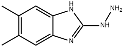 2H-Benzimidazol-2-one,1,3-dihydro-5,6-dimethyl-,hydrazone(9CI) Struktur