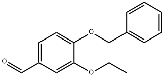 4-BENZYLOXY-3-ETHOXYBENZALDEHYDE Struktur