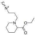 2-Piperidinecarboxylicacid,1-(3-isocyanopropyl)-,ethylester(9CI) Struktur