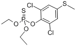 CHLORTHIOPHOS Struktur