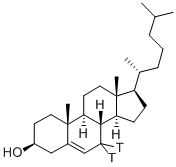 CHOLESTEROL, [7-3H(N)] Struktur