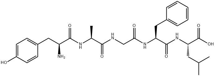 [ALA2 , LEU5 ]-ENKEPHALIN Struktur