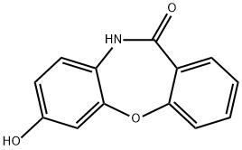 7-Hydroxydibenz[b,f][1,4]oxazepin-11(10H)-one Struktur