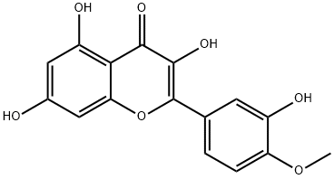 TAMARIXETIN Struktur