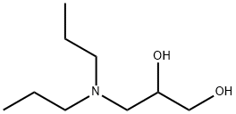 3-(dipropylamino)propane-1,2-diol Struktur