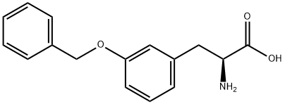 DL-3-(Phenylmethoxy)phenylalanine Struktur