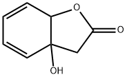 2(3H)-Benzofuranone, 3a,7a-dihydro-3a-hydroxy- (9CI) Struktur