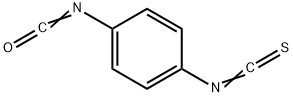 4-ISOCYANATO PHENYLISOTHIOCYANATE  97 Struktur