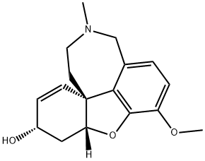 ENT- GALANTHAMINE Struktur