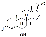 6-hydroxyprogesterone Struktur