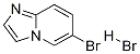 6-BroMoiMidazo[1,2-a]pyridine hydrobroMide Struktur