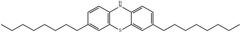 3,7-dioctyl-10H-phenothiazine Struktur