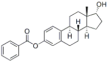 estra-1,3,5(10)-triene-3,17alpha-diol 3-benzoate  Struktur