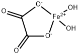 Ferrous oxalate dihydrate Struktur