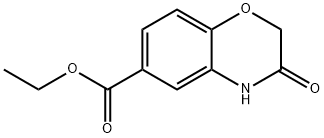 ETHYL 3-OXO-3,4-DIHYDRO-2H-BENZO[B][1,4]OXAZINE-6-CARBOXYLATE Struktur