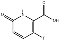 2-Pyridinecarboxylicacid,3-fluoro-1,6-dihydro-6-oxo-(9CI) Struktur