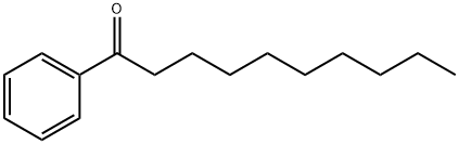 N-DECANOPHENONE Struktur