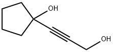 Cyclopentanol, 1-(3-hydroxy-1-propynyl)- (7CI,8CI,9CI) Struktur