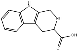 2,3,4,9-TETRAHYDRO-1H-BETA-CARBOLINE-3-CARBOXYLIC ACID Struktur