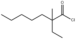 2-Ethyl-2-methylheptanoyl chloride Struktur