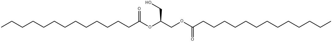 1,2-DIMYRISTOYL-SN-GLYCEROL Struktur