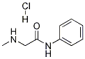 2-(methylamino)-N-phenylacetamide hydrochloride Struktur