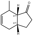 1-Indanone,3a,4,7,7a-tetrahydro-7-methyl-,cis-(7CI) Struktur