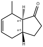 1-Indanone,3a,4,7,7a-tetrahydro-7-methyl-,trans-(7CI) Struktur