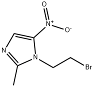 1-(2-BROMO-ETHYL)-2-METHYL-5-NITRO-1H-IMIDAZOLE Struktur