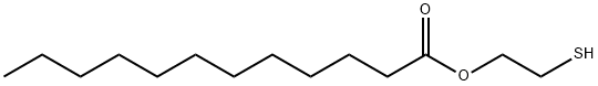 2-mercaptoethyl laurate Struktur