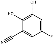 Benzonitrile, 5-fluoro-2,3-dihydroxy- (9CI) Struktur