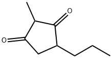 1,3-Cyclopentanedione, 2-methyl-4-propyl- (9CI) Struktur