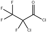 2-CHLOROTETRAFLUOROPROPANOYL CHLORIDE Struktur