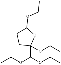 2,5-Diethoxy-2-(diethoxymethyl)oxolane Struktur