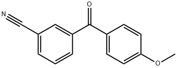 3-CYANO-4'-METHOXYBENZOPHENONE Struktur