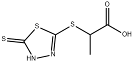 2-(5-MERCAPTO-1,3,4-THIADIAZOL-2-YLTHIO)PROPIONIC ACID price.