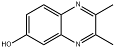 6-Quinoxalinol,  2,3-dimethyl- Struktur