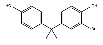 3-Monobromobisphenol A Struktur