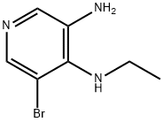 5-bromo-N4-ethylpyridine-3,4-diamine Struktur