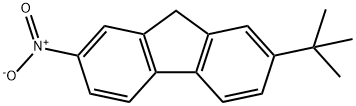 7-TERTBUTYL-2-NITROFLUORENE Struktur