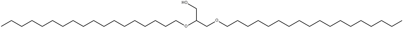 2,3-bis(octadecyloxy)propan-1-ol Struktur