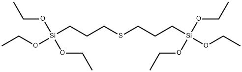 triethoxy-[3-(3-triethoxysilylpropylsulfanyl)propyl]silane Struktur