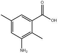 3-Amino-2,5-dimethylbenzoic acid Struktur