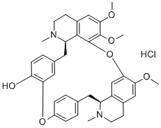 BERBAMINE DIHYDROCHLORIDE Struktur