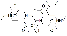 triethylammonium EDTA Struktur