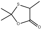 2,2,4-trimethyl-1,3-oxathiolan-5-one Struktur