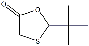 2-tert-Butyl-1,3-oxathiolan-5-one Struktur