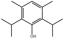 2,6-diisopropyl-3,5-xylenol Struktur